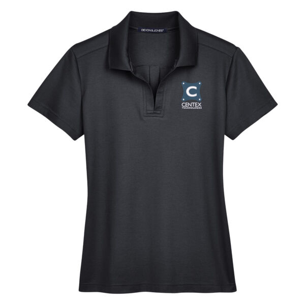 Centex Technologies Embroidered - Women's CrownLux Performance® Plaited Polo Thumbnail
