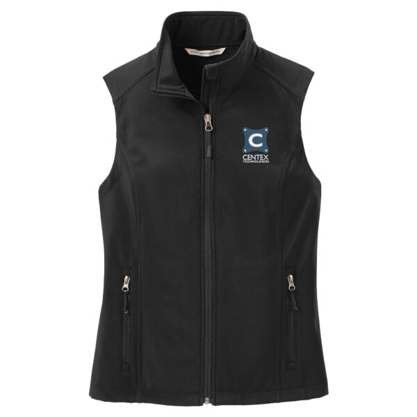 Centex Technologies Embroidered - Ladies Core Soft Shell Vest Thumbnail